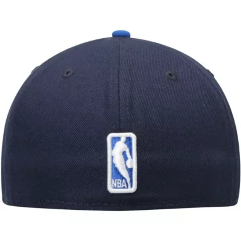 NBA Navy/Blue Dallas Mavericks Official Team Color 2Tone 59FIFTY Fitted Hat