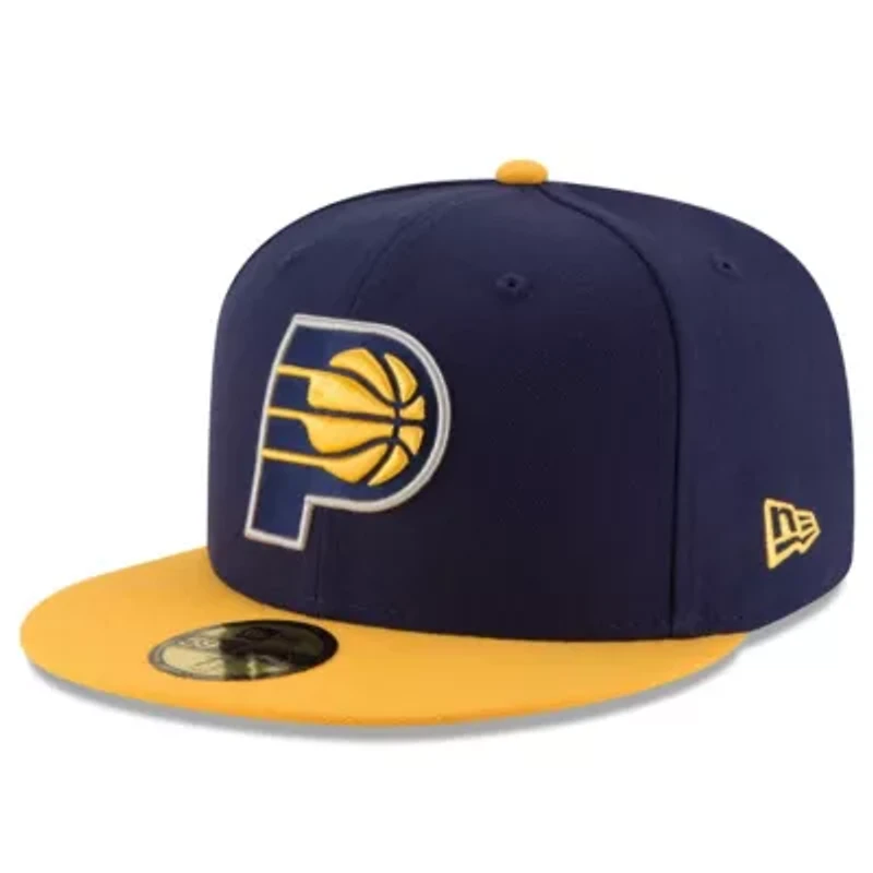 NBA Navy/Yellow Indiana Pacers Official Team Color 2Tone 59FIFTY Fitted Hat