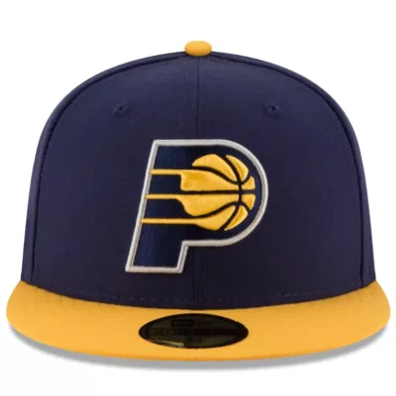 NBA Navy/Yellow Indiana Pacers Official Team Color 2Tone 59FIFTY Fitted Hat