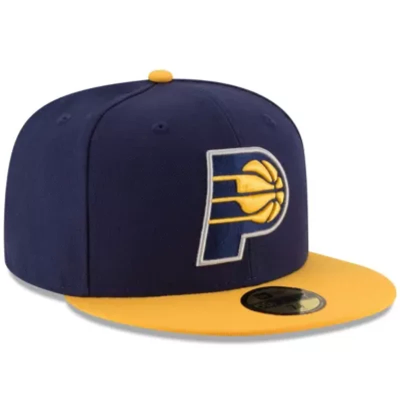 NBA Navy/Yellow Indiana Pacers Official Team Color 2Tone 59FIFTY Fitted Hat