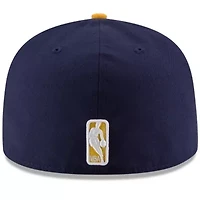 NBA Navy/Yellow Indiana Pacers Official Team Color 2Tone 59FIFTY Fitted Hat