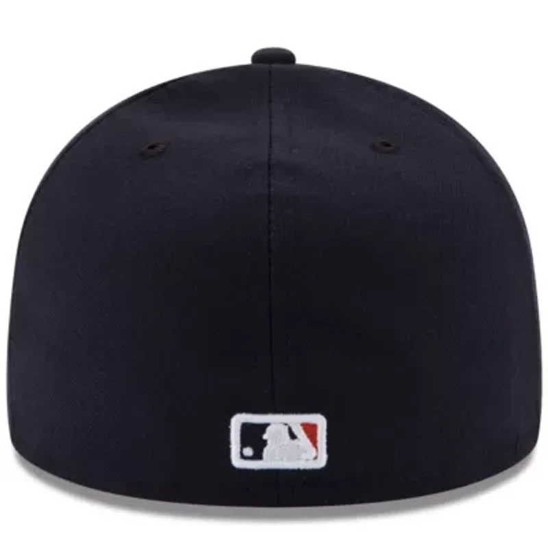 MLB Navy/Orange Houston Astros Road Authentic Collection On Field 59FIFTY Performance Fitted Hat