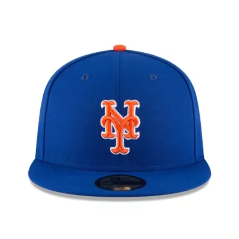 MLB Royal/Orange New York Mets Authentic Collection On Field 59FIFTY Fitted Hat