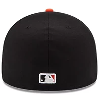 MLB White/Orange Baltimore Orioles Home Authentic Collection On-Field 59FIFTY Fitted Hat