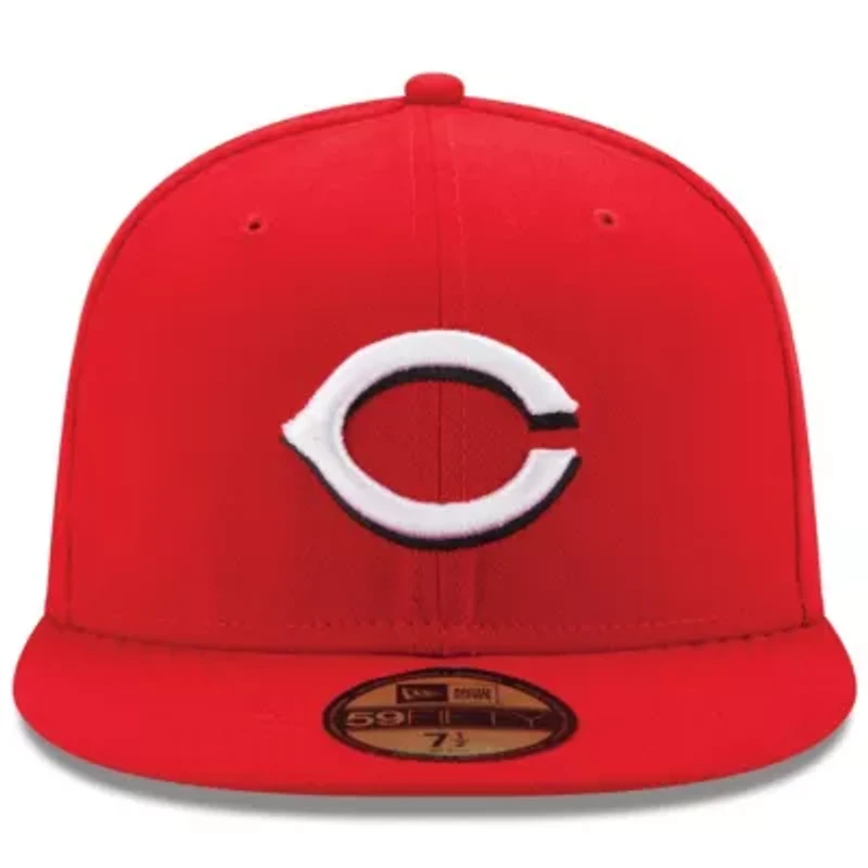 MLB Cincinnati Reds Home Authentic Collection On-Field 59FIFTY Fitted Hat