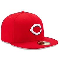 MLB Cincinnati Reds Home Authentic Collection On-Field 59FIFTY Fitted Hat