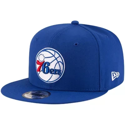 NBA Philadelphia 76ers Official Team Color 9FIFTY Snapback Hat