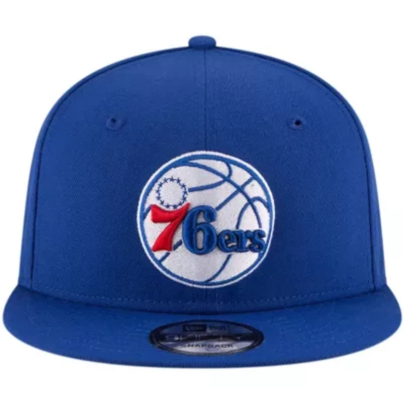 NBA Philadelphia 76ers Official Team Color 9FIFTY Snapback Hat