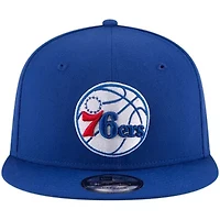 NBA Philadelphia 76ers Official Team Color 9FIFTY Snapback Hat