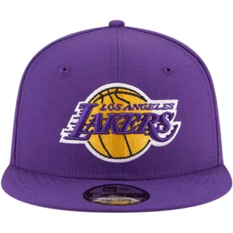 NBA Los Angeles Lakers Official Team Color 9FIFTY Snapback Hat