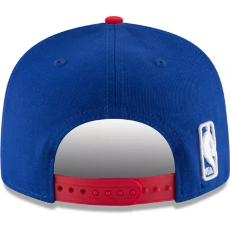 NBA Royal/Red Philadelphia 76ers 2-Tone 9FIFTY Adjustable Snapback Hat