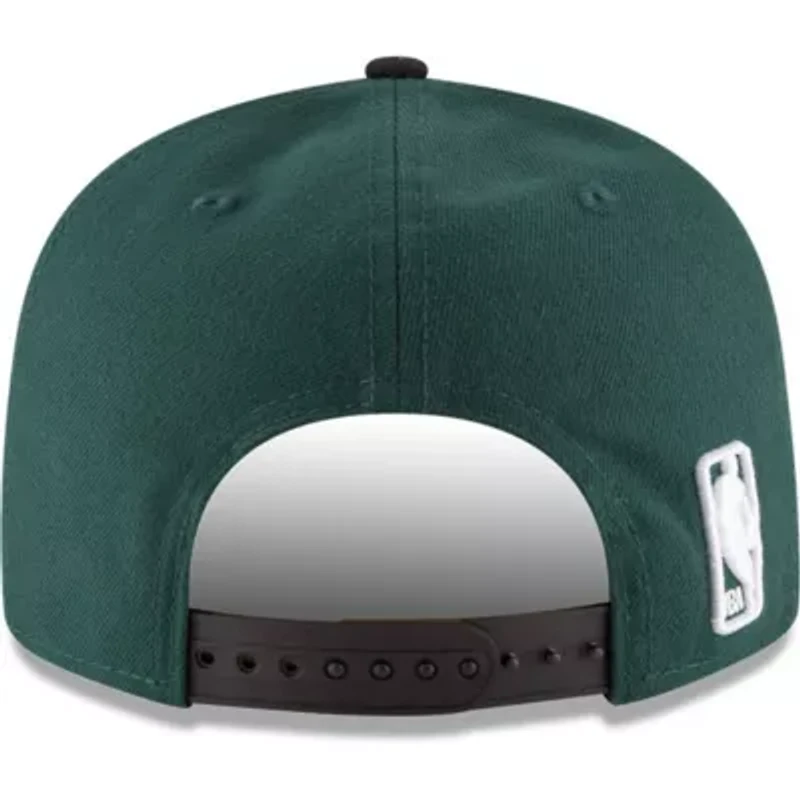 NBA Hunter Green/Black Milwaukee Bucks 2-Tone 9FIFTY Adjustable Snapback Hat