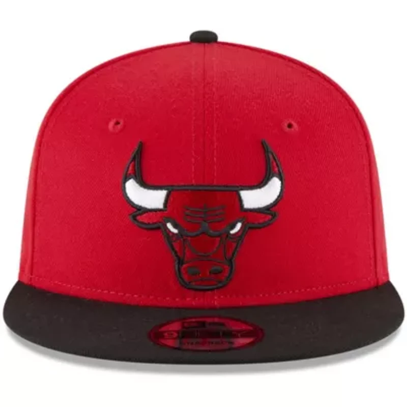 NBA Red/Black Chicago Bulls 2-Tone 9FIFTY Adjustable Snapback Hat