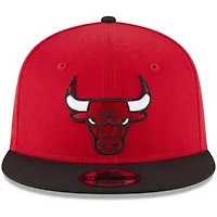 NBA Red/Black Chicago Bulls 2-Tone 9FIFTY Adjustable Snapback Hat