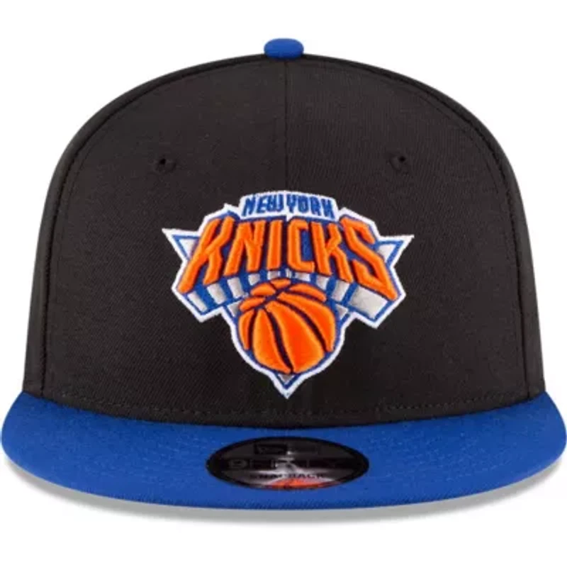 NBA Black/Blue New York Knicks 2-Tone 9FIFTY Adjustable Snapback Hat