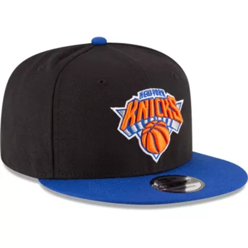 NBA Black/Blue New York Knicks 2-Tone 9FIFTY Adjustable Snapback Hat
