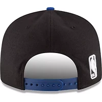 NBA Black/Blue New York Knicks 2-Tone 9FIFTY Adjustable Snapback Hat