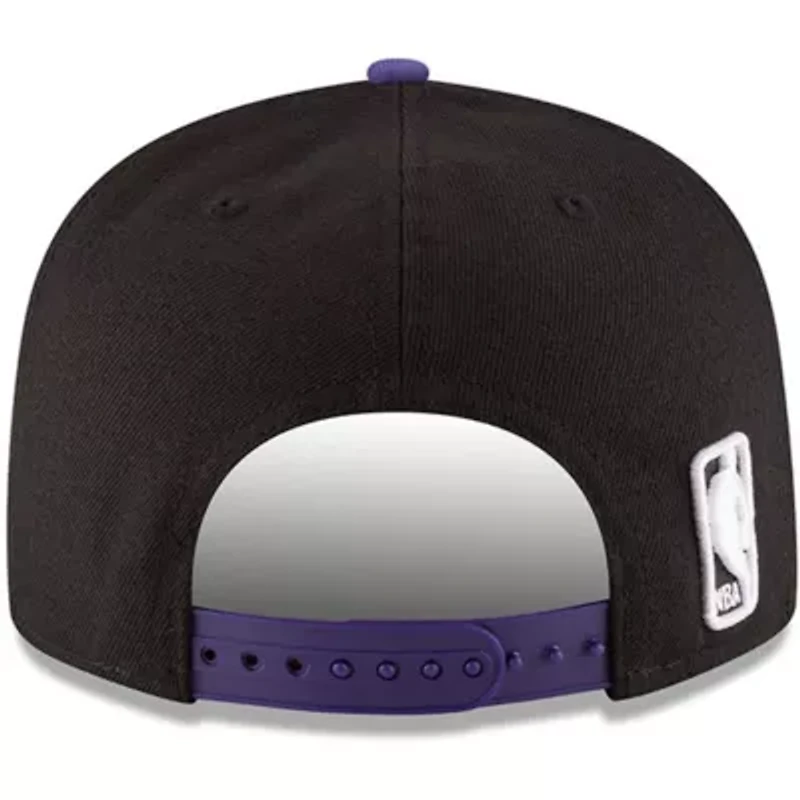 NBA Black/Purple Los Angeles Lakers 2-Tone 9FIFTY Adjustable Snapback Hat