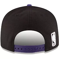 NBA Black/Purple Los Angeles Lakers 2-Tone 9FIFTY Adjustable Snapback Hat
