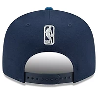 NBA Navy/Blue Minnesota Timberwolves 2-Tone 9FIFTY Adjustable Snapback Hat
