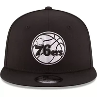 NBA Philadelphia 76ers & Logo 9FIFTY Adjustable Snapback Hat