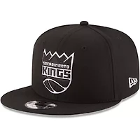 NBA Sacramento Kings & Logo 9FIFTY Adjustable Snapback Hat