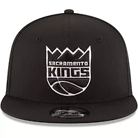 NBA Sacramento Kings & Logo 9FIFTY Adjustable Snapback Hat