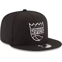 NBA Sacramento Kings & Logo 9FIFTY Adjustable Snapback Hat