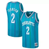NBA Larry Johnson Charlotte Hornets 1992/93 Hardwood Classics Swingman Jersey