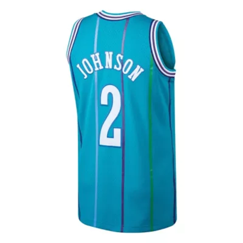 NBA Larry Johnson Charlotte Hornets 1992/93 Hardwood Classics Swingman Jersey