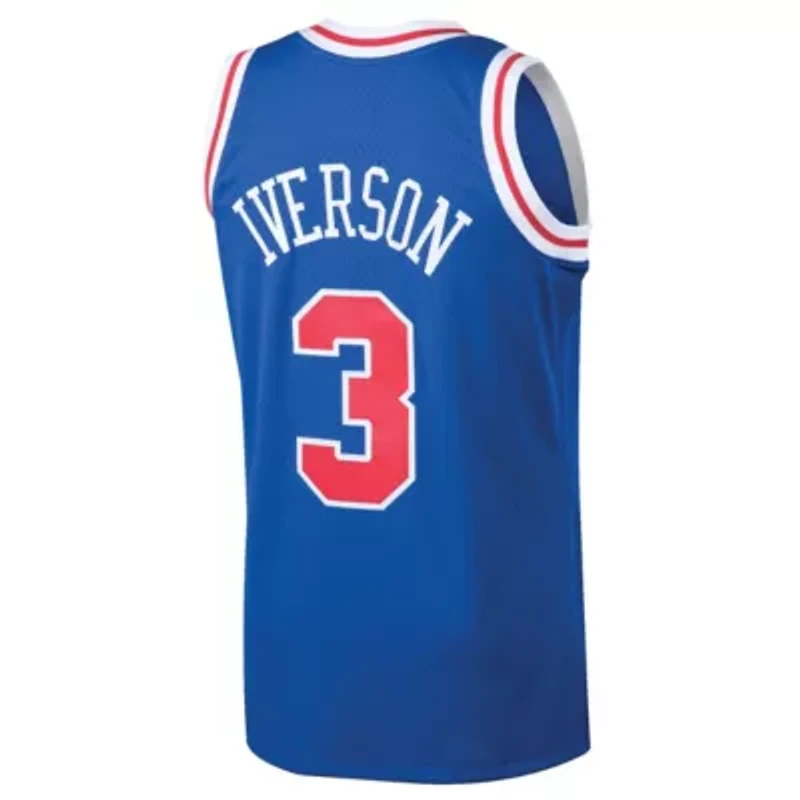 NBA Allen Iverson Philadelphia 76ers 1996/97 Hardwood Classics Swingman Jersey