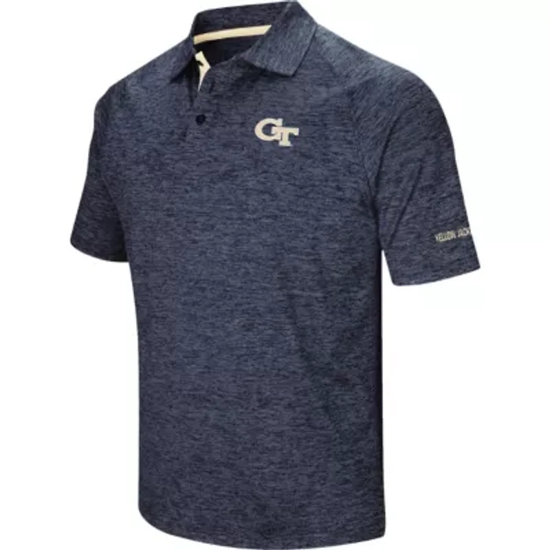 Georgia Tech Yellow Jackets NCAA Down Swing Polo