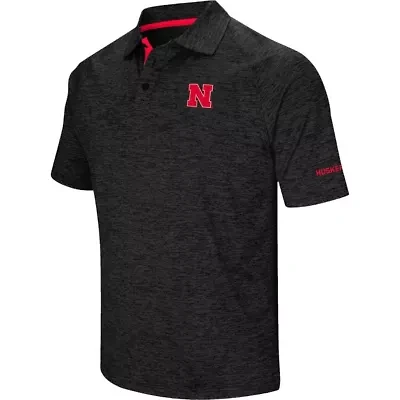 NCAA Nebraska Huskers Down Swing Polo