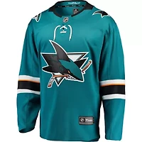 NHL Fanatics San Jose Sharks Breakaway Home Jersey