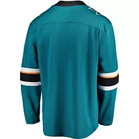 NHL Fanatics San Jose Sharks Breakaway Home Jersey