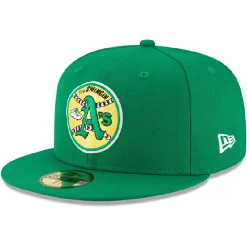Oakland Athletics MLB Cooperstown Collection Wool 59FIFTY Fitted Hat