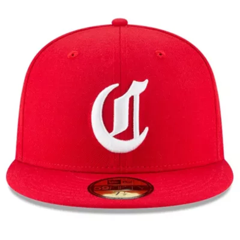 MLB Cincinnati Reds Cooperstown Collection Wool 59FIFTY Fitted Hat