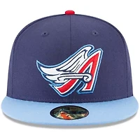 Cooperstown Teams California Angels Collection Wool 59FIFTY Fitted Hat