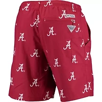 Alabama Crimson Tide NCAA PFG Backcast II 8" Omni-Shade Hybrid Shorts