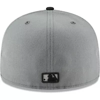 MLB Gray/Black Atlanta Braves Two-Tone 59FIFTY Fitted Hat