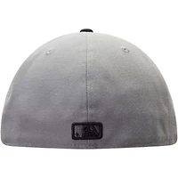 MLB Gray/Black Los Angeles Dodgers Two-Tone 59FIFTY Fitted Hat