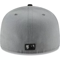 Chicago White Sox MLB Gray/Black Two-Tone 59FIFTY Fitted Hat
