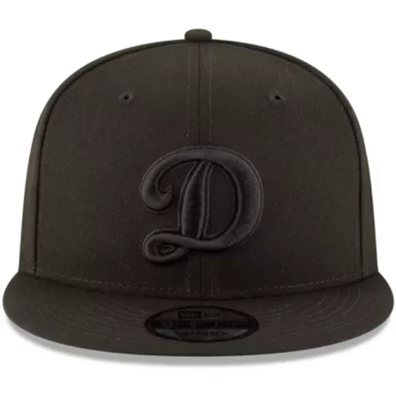 MLB Los Angeles Dodgers Script Logo on 9FIFTY Snapback Adjustable Hat - Black