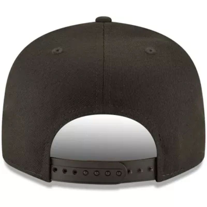 MLB Los Angeles Dodgers Script Logo on 9FIFTY Snapback Adjustable Hat - Black
