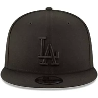 MLB Los Angeles Dodgers on 9FIFTY Team Snapback Adjustable Hat - Black