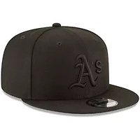 Oakland Athletics MLB Athletics on 9FIFTY Team Snapback Adjustable Hat - Black