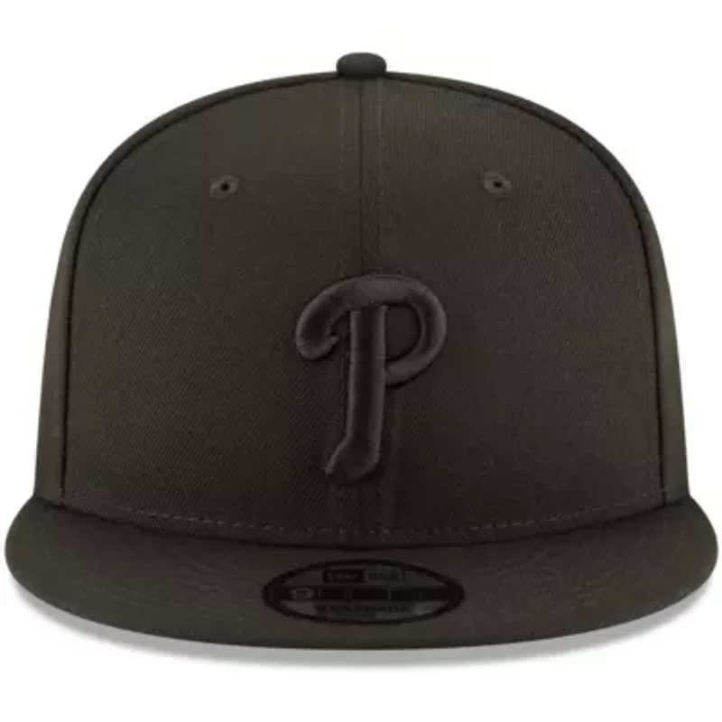 MLB Philadelphia Phillies on 9FIFTY Team Snapback Adjustable Hat - Black