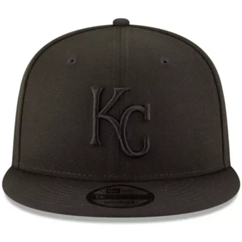 MLB Kansas City Royals on 9FIFTY Team Snapback Adjustable Hat - Black
