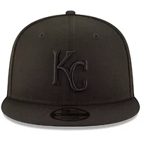 MLB Kansas City Royals on 9FIFTY Team Snapback Adjustable Hat - Black