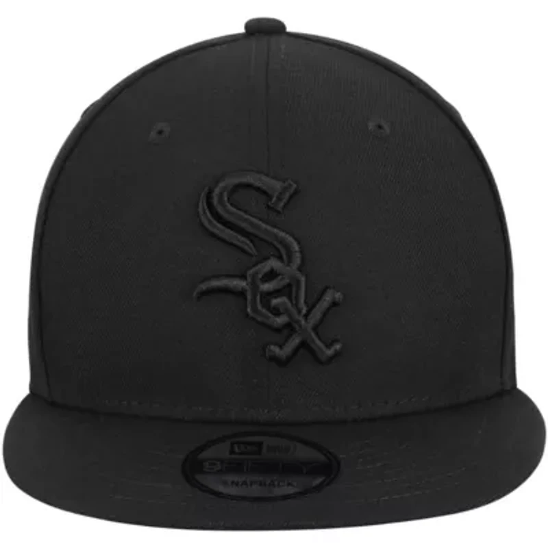 Chicago White Sox MLB Chicago Sox on 9FIFTY Team Snapback Adjustable Hat - Black